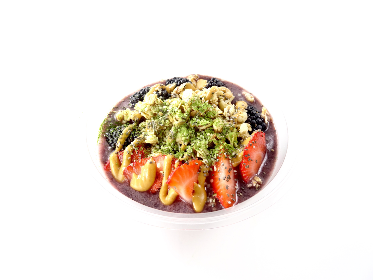 Acai Smoothie Bowl with Matcha!