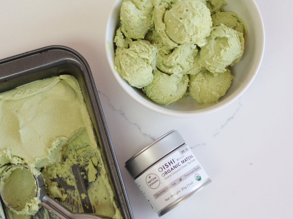 How to make Matcha Ice Cream at Home in 3 easy steps!