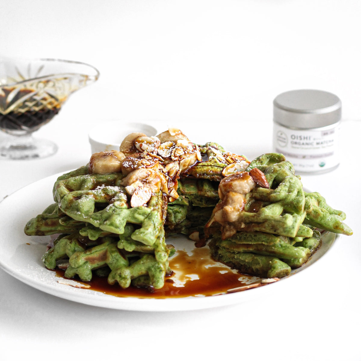 Delicious Matcha Waffles Recipe