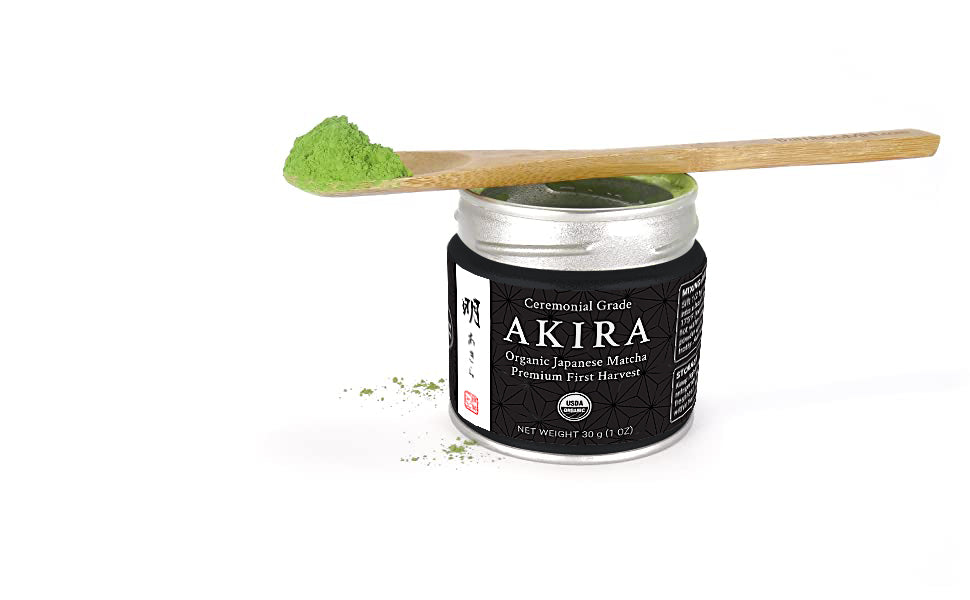 Akira Matcha - Organic Ceremonial Matcha (3 sizes) - Matcha Konomi