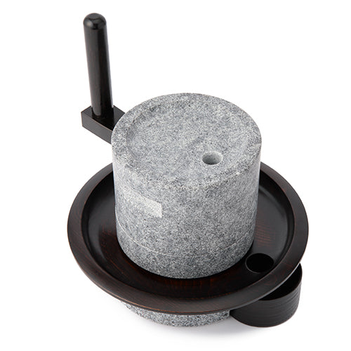 Traditional Japanese Granite Matcha Millstone - Matcha Konomi