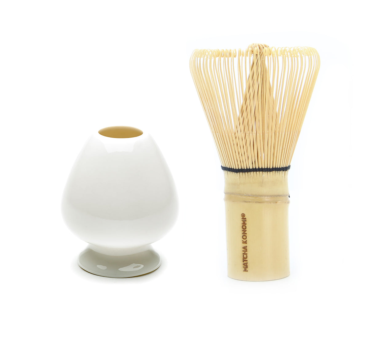 Handmade Chasen + Whisk Holder Matcha Konomi