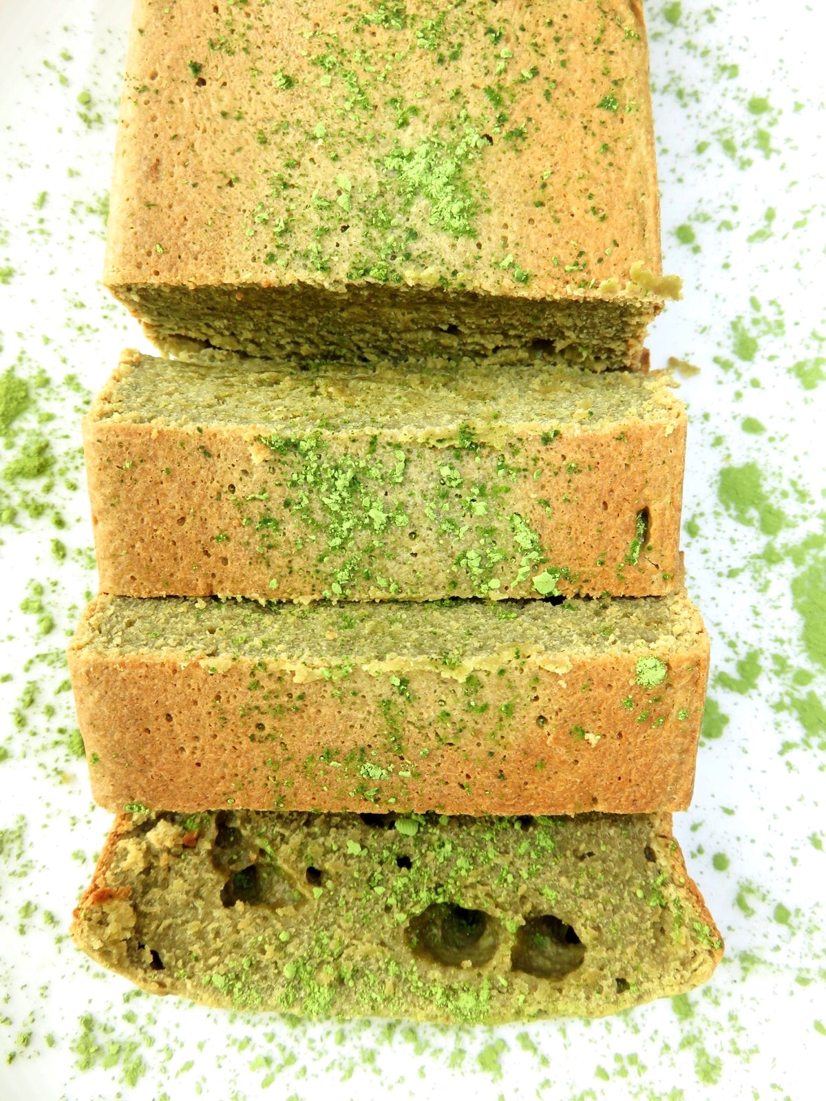 Matcha Avocado Loaf Cake!