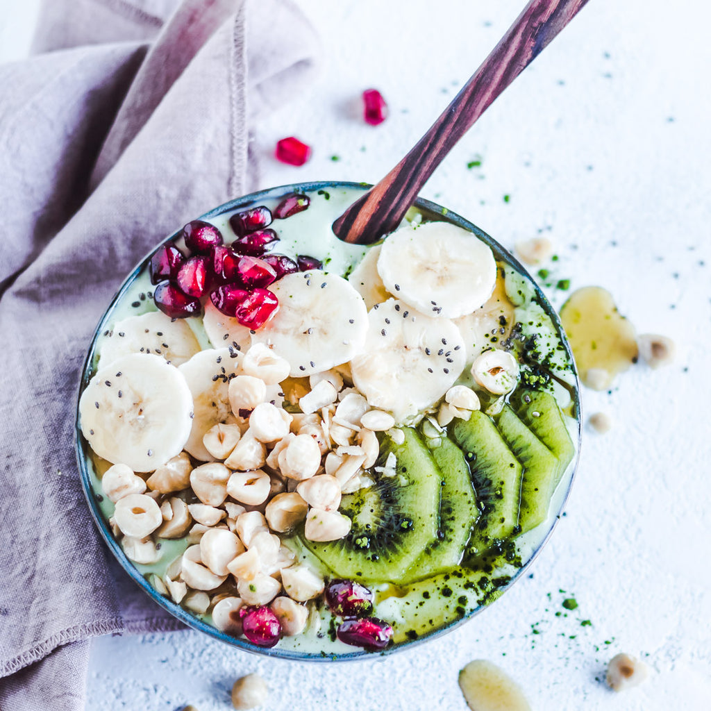 Simple Matcha Breakfast (or Snack) for Days You Are Too Tired to Prepare Complicated Meals!