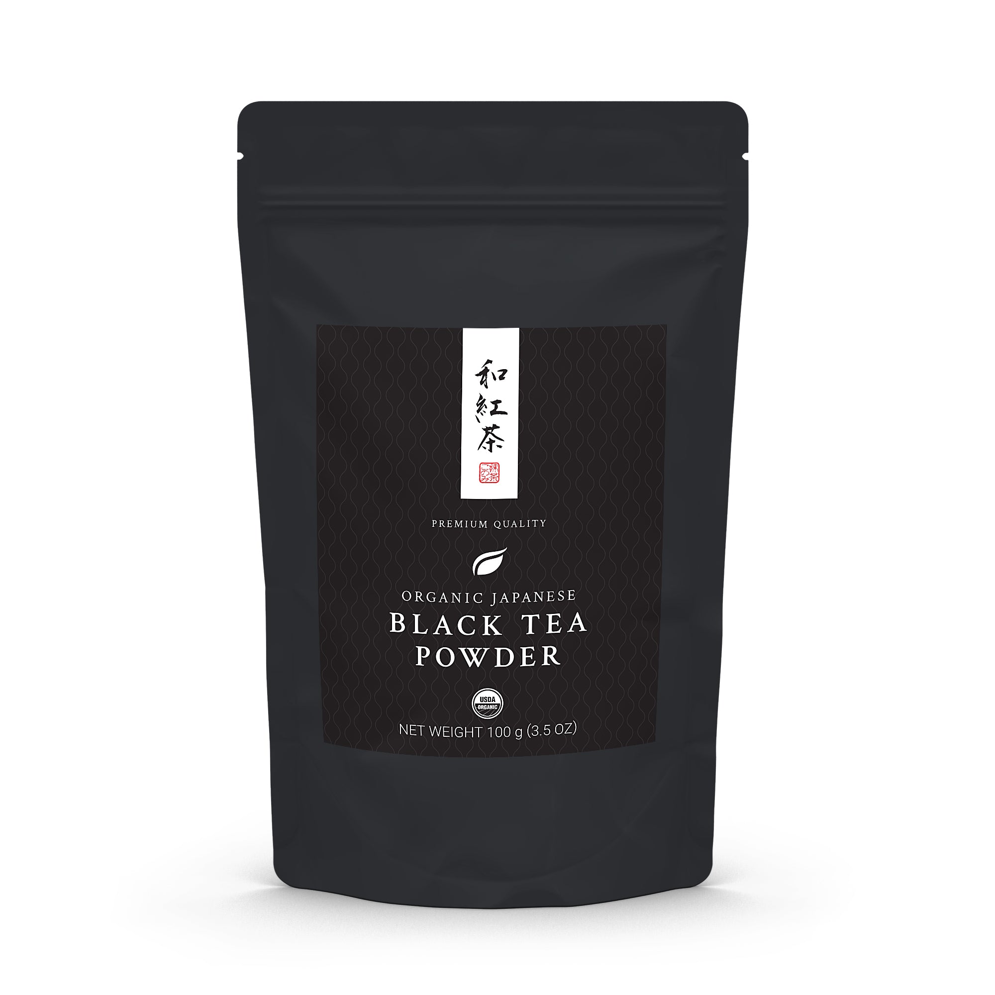 Organic Japanese Black Tea - 100g (3.5oz) bag - USDA Organic - Matcha Konomi