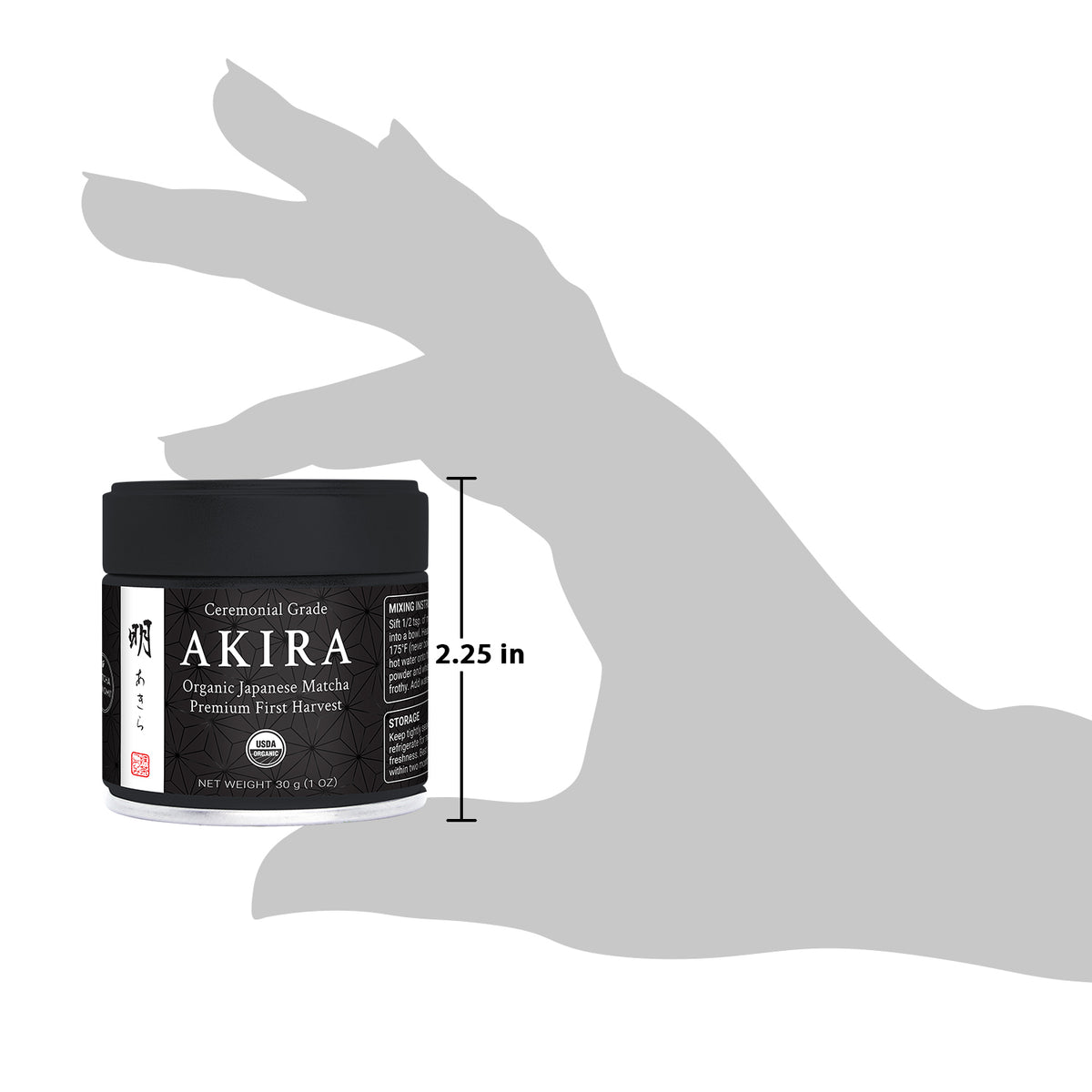 Akira Matcha - Organic Ceremonial Matcha (3 sizes) - Matcha Konomi