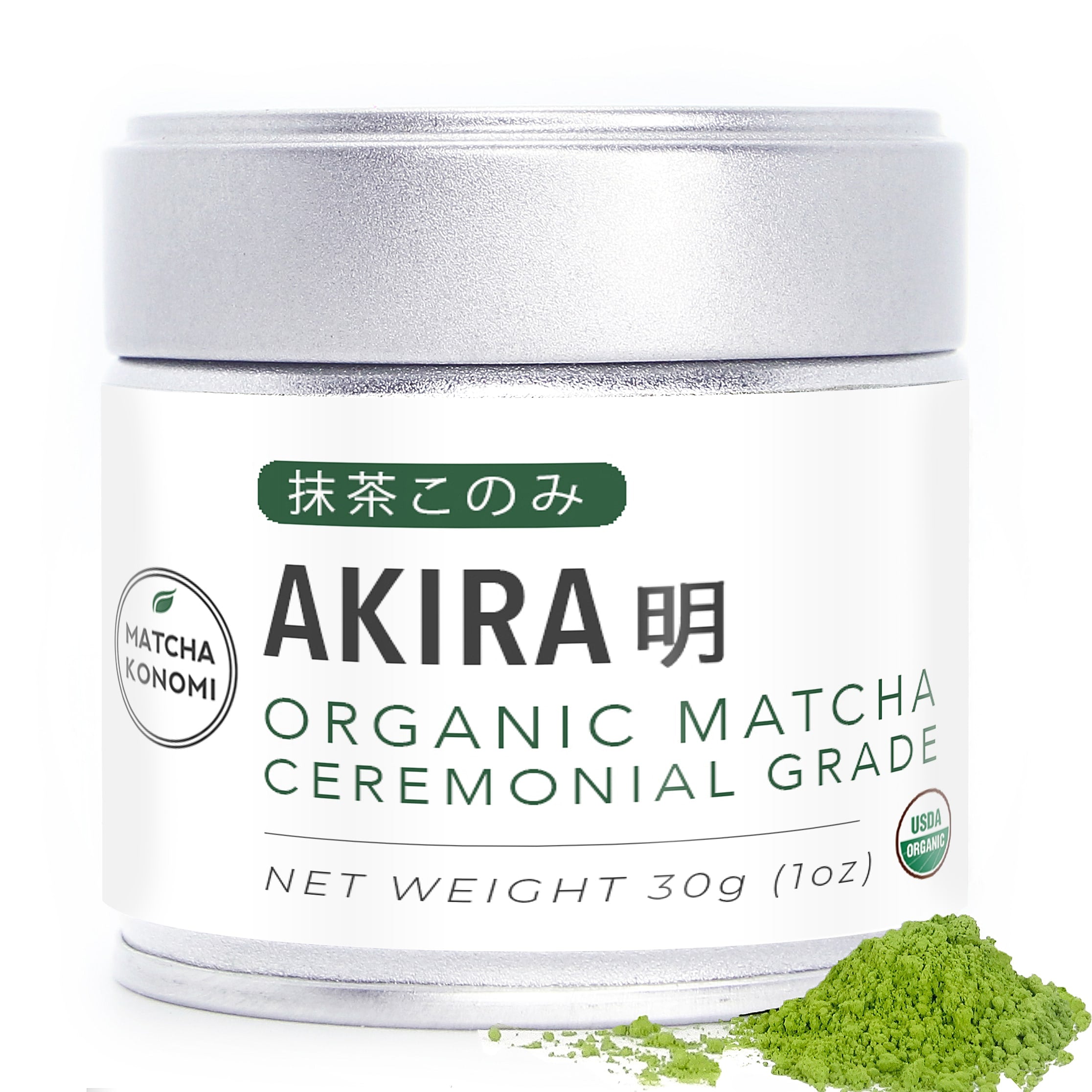 Akira Organic Ceremonial Matcha (3 sizes) – Matcha Konomi